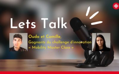 Interview d’Ouda et Camille – Gagnants du challenge d’innovation « Mobility Master Class »