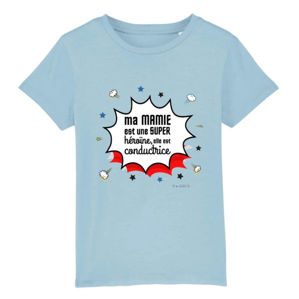 T-shirt - Ma mamie est une super heroine