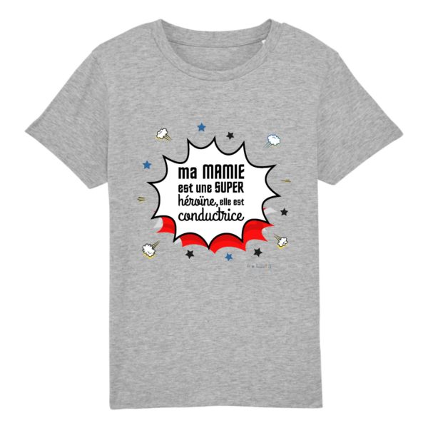 T-shirt - Ma mamie est une super heroine