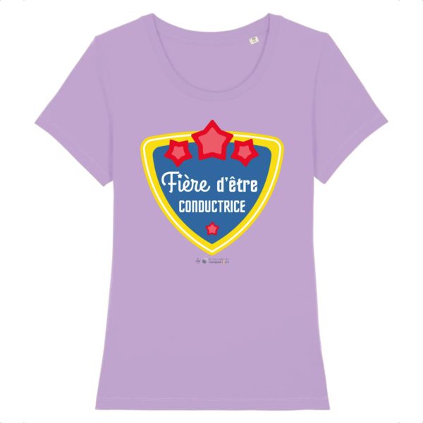 T-shirt - Fiere detre conductrice