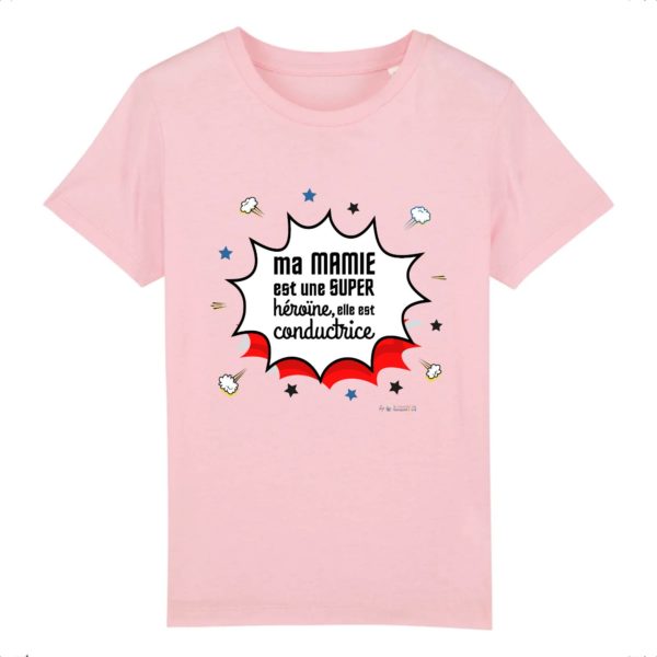 T-shirt - Ma mamie est une super heroine