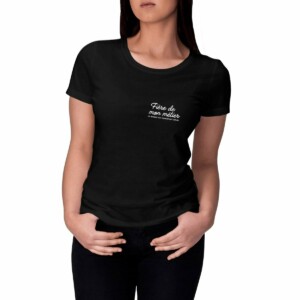 T-shirt Femme Fière foncé